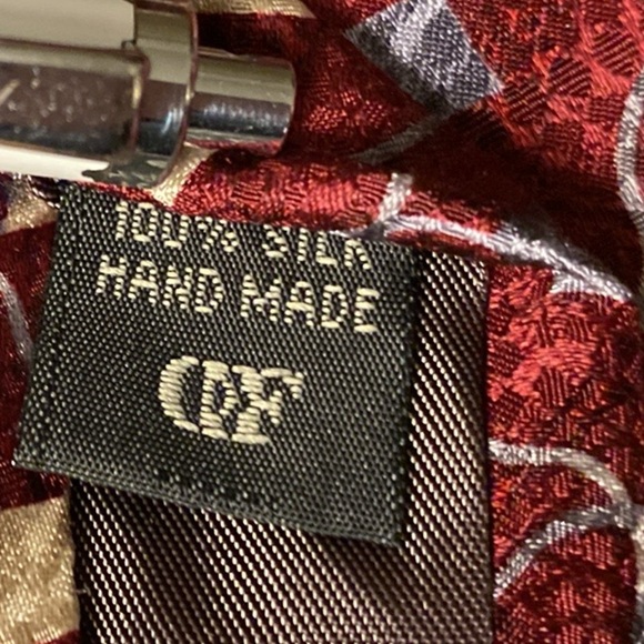 Daniel De Fasson 100% Silk Tie - Picture 3 of 4